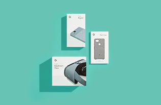 made by google 电子产品包装设计