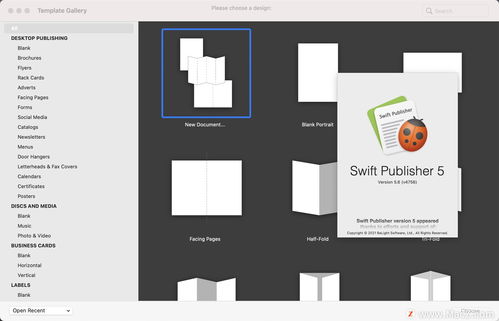 mac快速版面设计软件 swift publisher 5 for mac