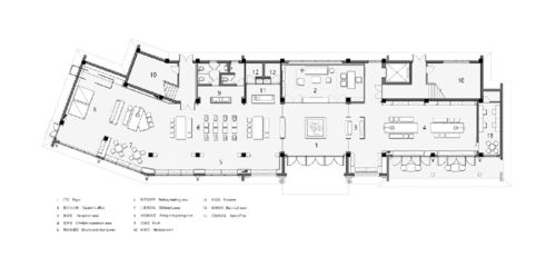 500平中式现代商业展示装修效果案例 淄博陶琉工坊展厅设计装修实景图赏析